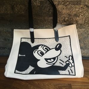 Coach Mickey Canvas Tote
